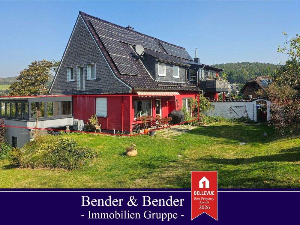 Thumbnail-Idyllische Erdgeschosswohnung mit Ausblick ins Grüne in ruhiger Lage!