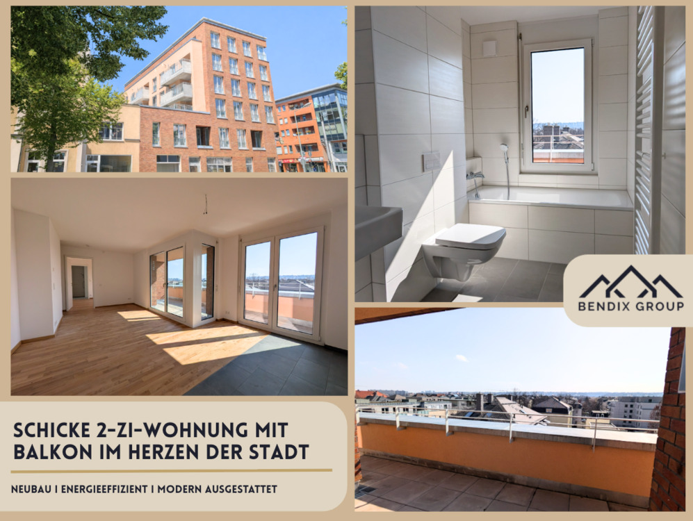 Thumbnail-Stilvolles Wohnen mit Dachterrasse I 2-Zi-Wohnung I Modern ausgestattet - Erstbezug im Neubau (2025)