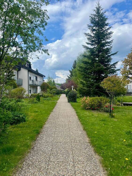 Innenhof-Weg
