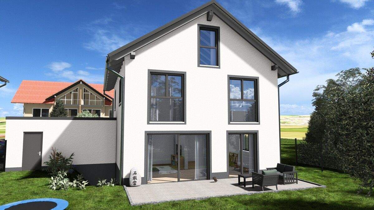 Thumbnail-Traumhaftes Neubau EFH mit TOP Ausstattung in Blonhofen nähe Kaufbeuren mit Doppelg. Provisionsfrei