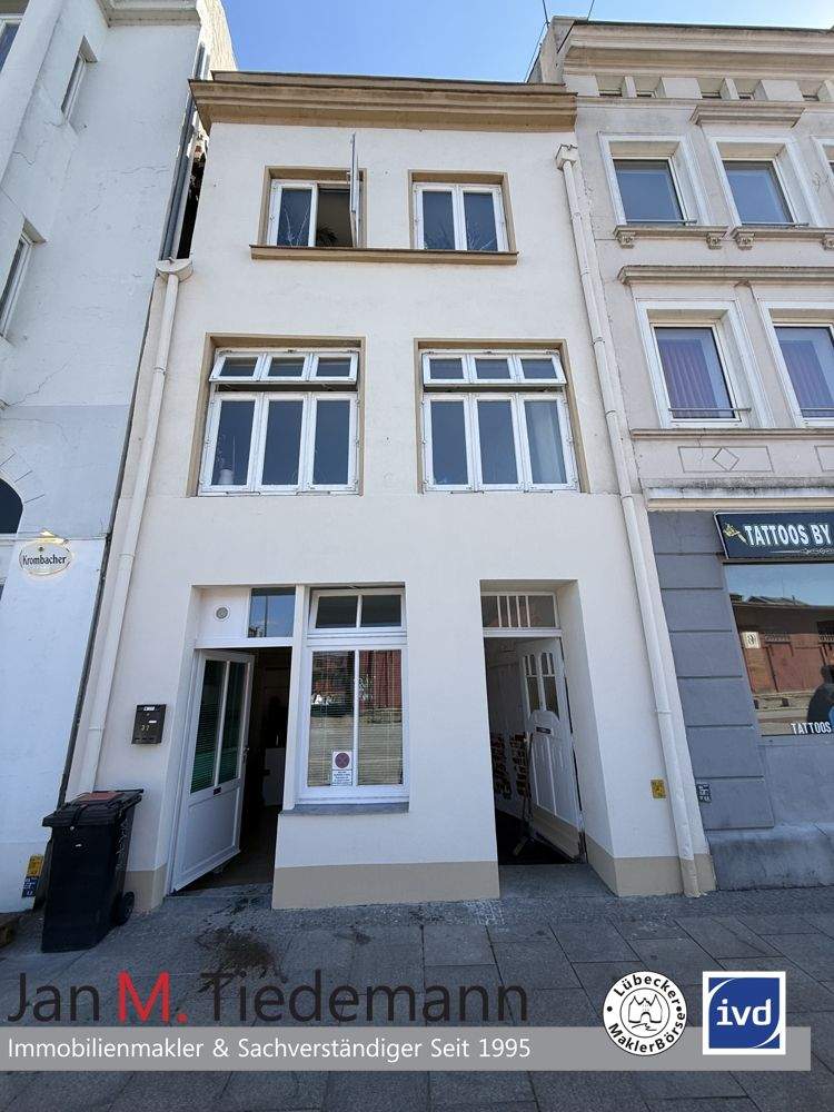 Thumbnail-Altsstadthaus mit 2 Einheiten in der Lübecker Innenstadt