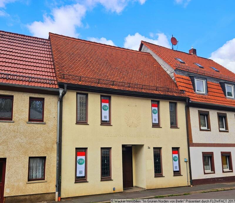Blick auf die Liegenschaft