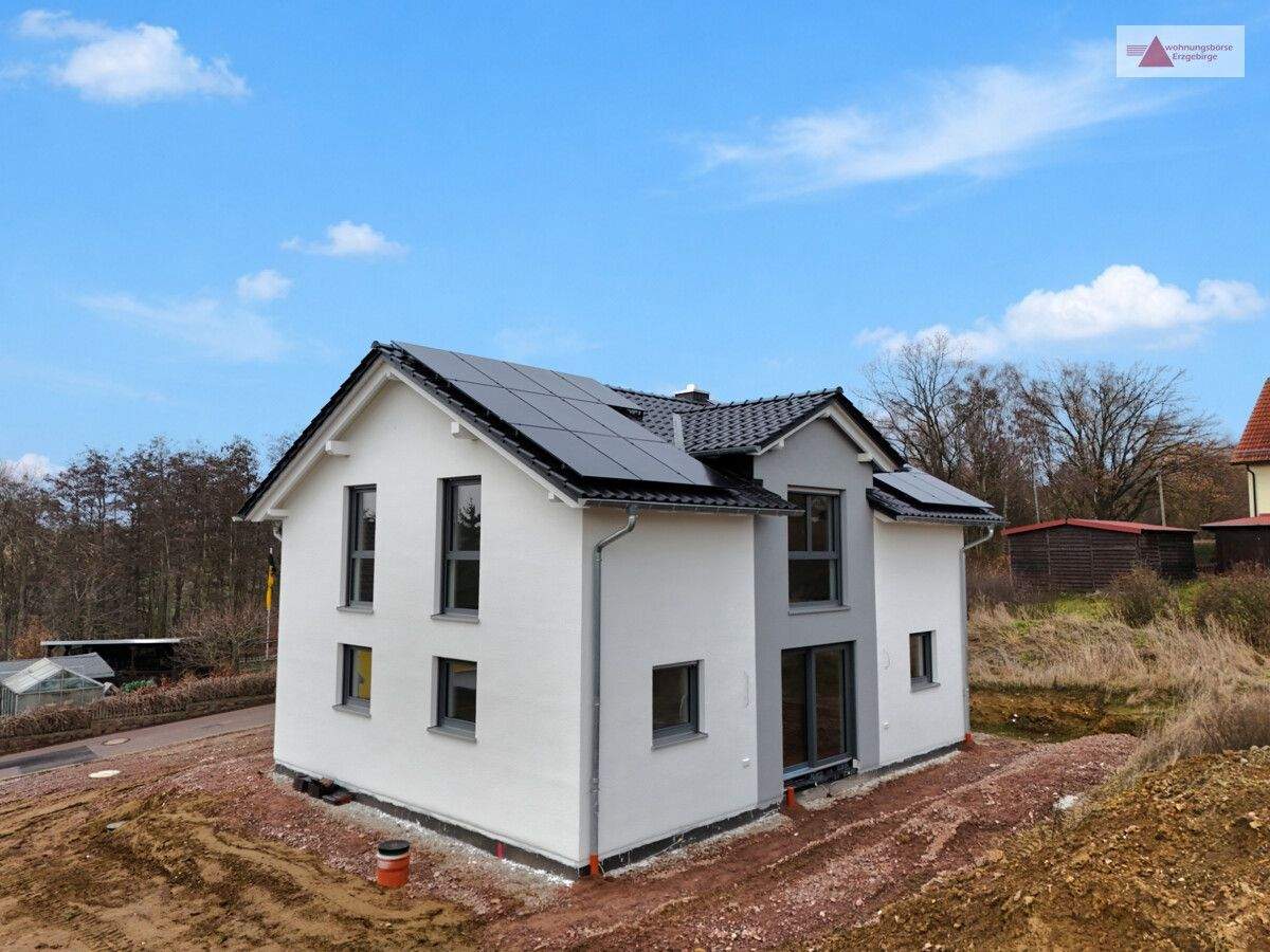 Thumbnail-Exklusives, stilvolles Einfamilienhaus: Bezugsfertiges Neubau-Effizienzhaus 55 EE bei Freiberg