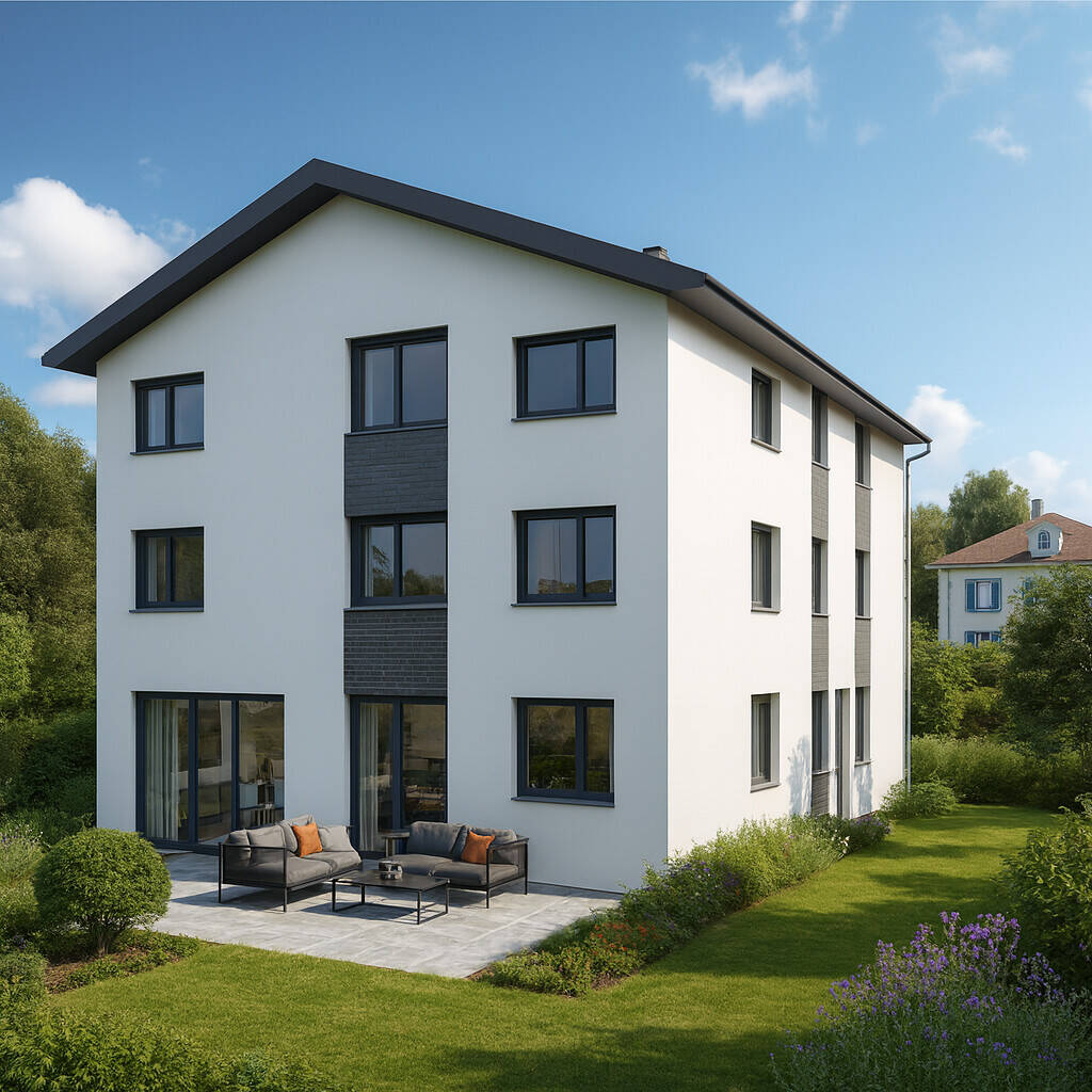 Thumbnail-Bahrenfeld Lurup - Großes KfW55 Neubau Stadthaus mit 6 Zimmern und Wärmepumpe in Bestlage