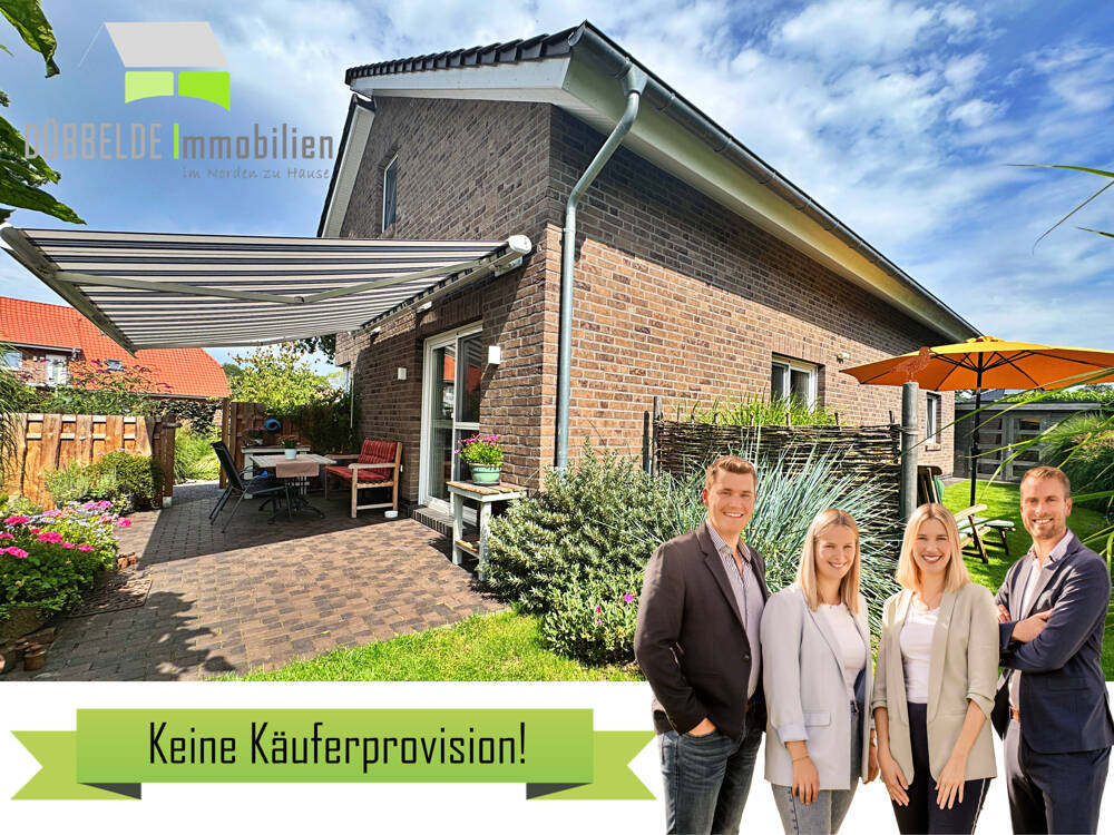Thumbnail-Neuwertiges Wohnhaus in Hafennähe von Barßel | Effizienzklasse: A+ | Wärmepumpe, PV und Speicher