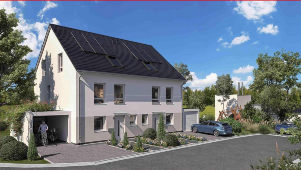 Thumbnail-KfW40-QNG DHH iin ruhiger Lage von Armsheim – energieeffizient, modern & selten am Markt! – Top-Förderung sichern!