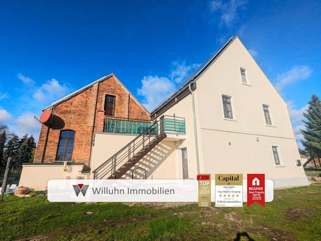 Thumbnail-Hochwertig saniert: 3 Wohnungen + Gewerbe | Denkmal | Photovoltaik + Bauland optional