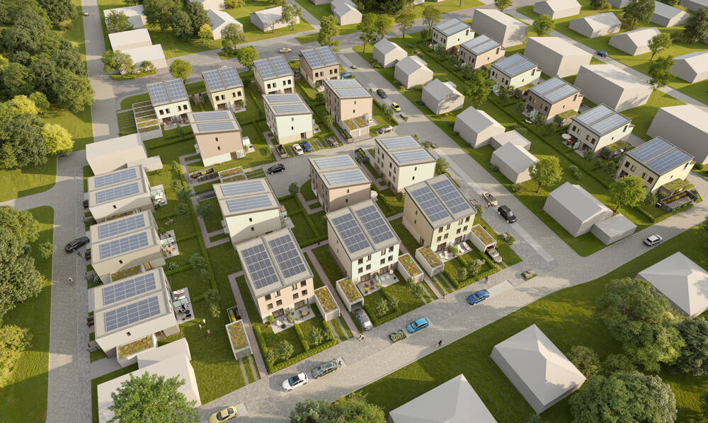 Thumbnail-Erstbezug im Niedrigenergiehaus - Doppelhaushälfte in Biblis ab 01.02.2026 zur Miete