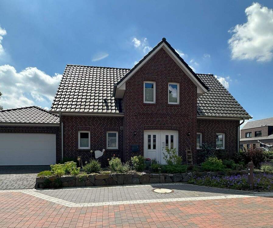 Thumbnail-Modernes Wohnen trifft ländliche Idylle - Neubau-Einfamilienhaus in Apen