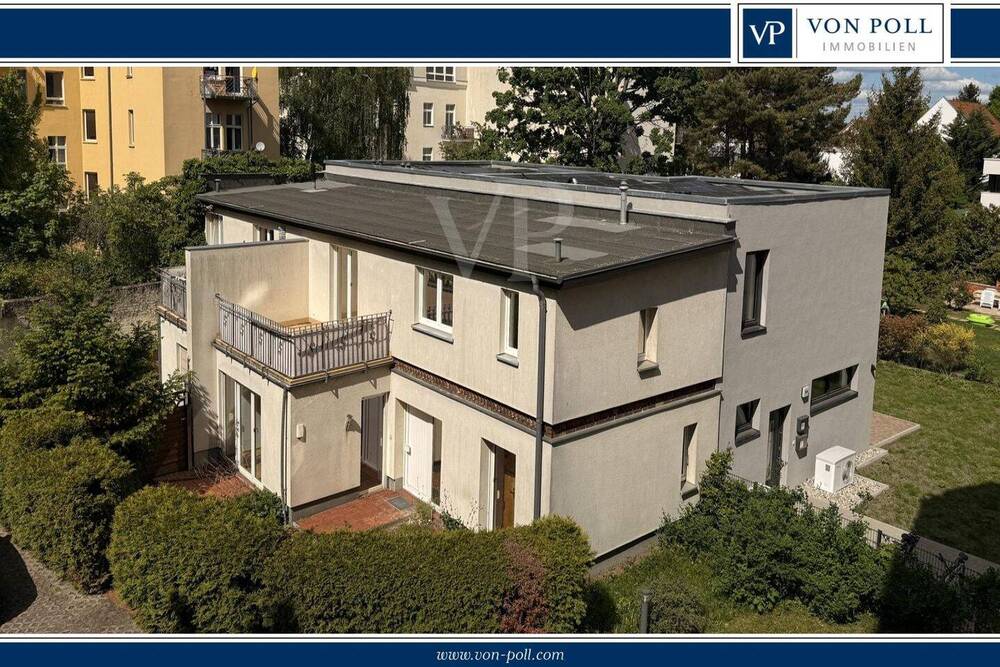 Thumbnail-Charmantes Stadthaus mit Garten und Balkon in grüner Lage von Niederschönhausen