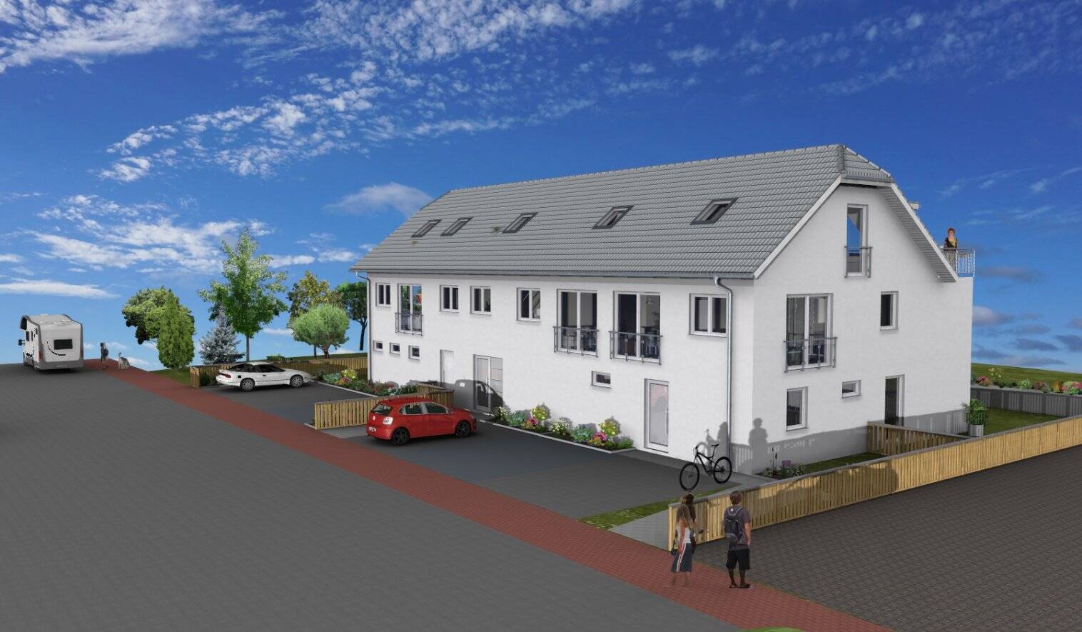 Thumbnail-Neubau 8 - Eigentumswohnungen zentral gelegen WHG 3 - 1OG