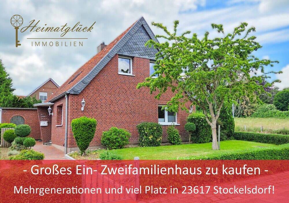 Thumbnail-Ein- Zweifamilienhaus zu kaufen! - Mehrgenerationen und viel Platz in 23617 Stockelsdorf -
