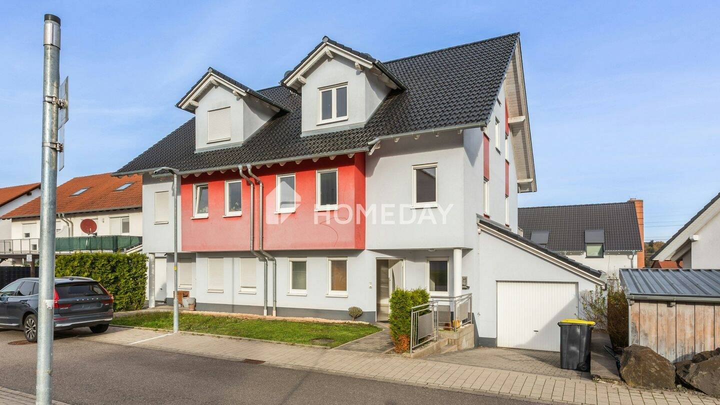 Thumbnail-Balkon, Terrasse, Garage: DHH mit Raum für heute und morgen