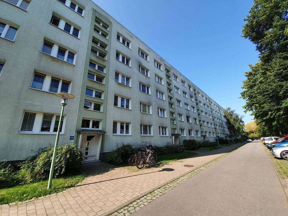 Thumbnail-Helle 2-Zimmer-Wohnung mit Einbauküche und Süd-Balkon in ruhiger Lage Greifswalds