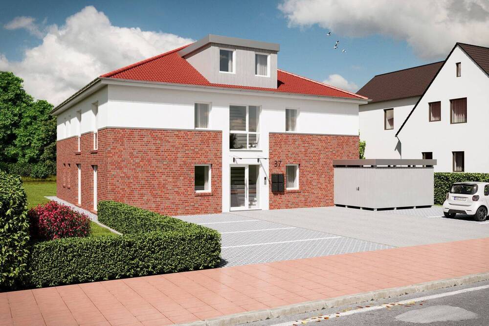 Thumbnail-Neubau-Balkonwohnung direkt an der Wörpe mit Blick ins Grüne