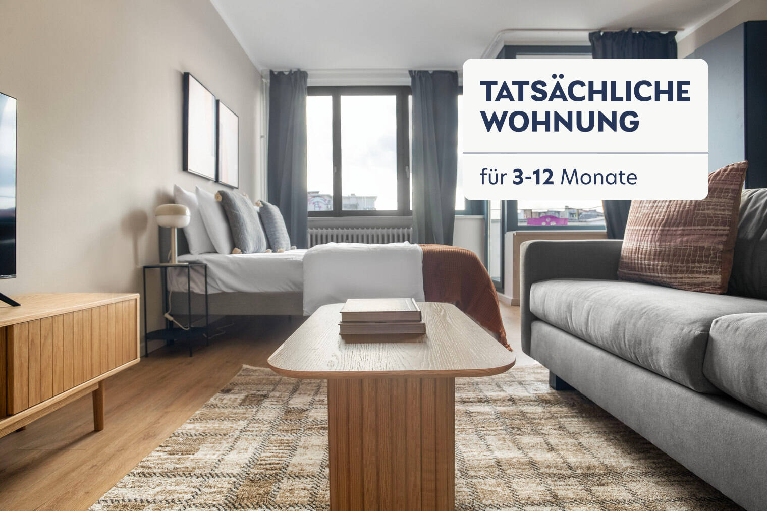 Thumbnail-Modern eingerichtetetes Studio-Apartment im Bergmannkiez umgeben von zahlreichen Ausgehmöglichkeiten
