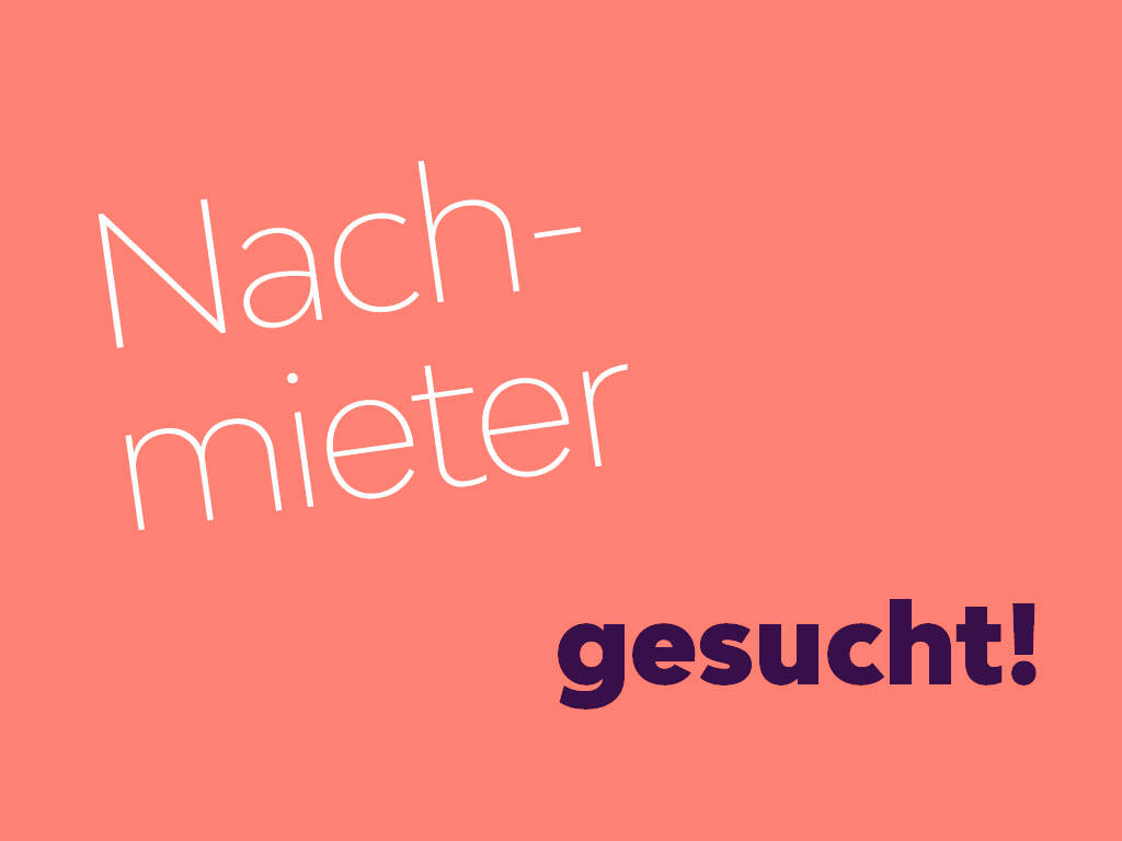 Thumbnail-Nachmieter gesucht - schnell zugreifen!