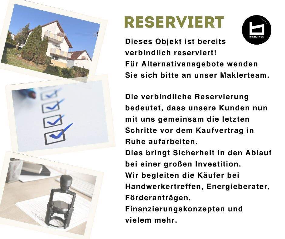 Thumbnail-+RESERVIERT+ Zweifamilienhaus mit Garten, Balkon & Garage in Fridingen
