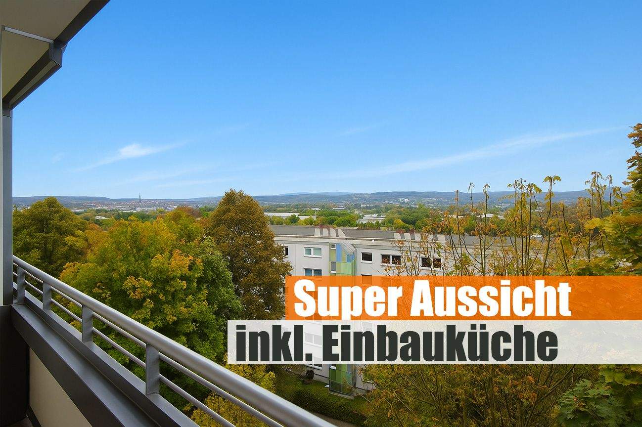 Thumbnail-Top-Aussicht vom Südbalkon Richtung Stadtpark + Einbauküche inklusive!