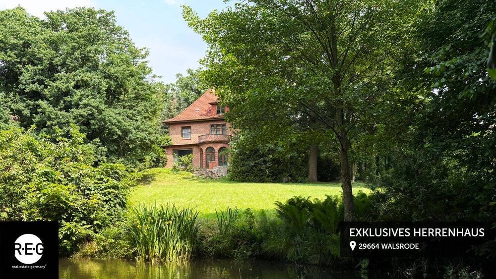 Thumbnail-Repräsentatives Herrenhaus auf weitläufigem Grundstück in Walsrode - im Heidekreis, Niedersachsen