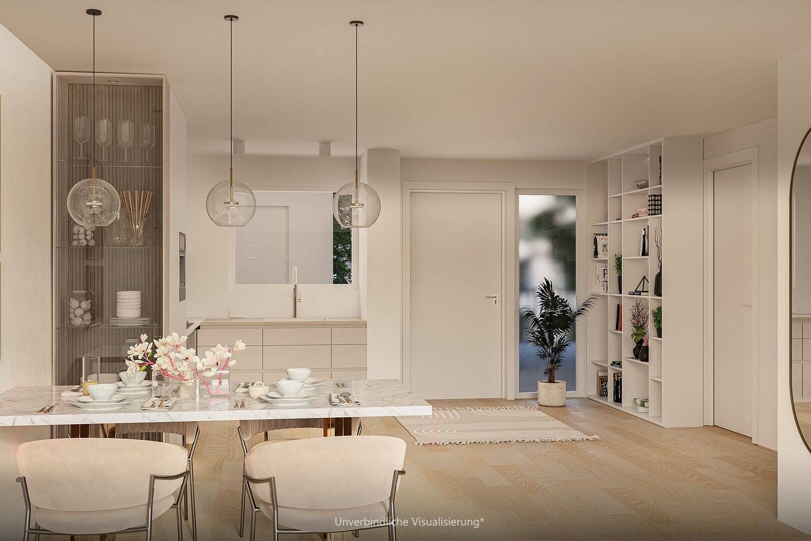 Thumbnail-Kirchheim Whg 10: Offene 2,5-Zimmer-Wohnung mit Balkon