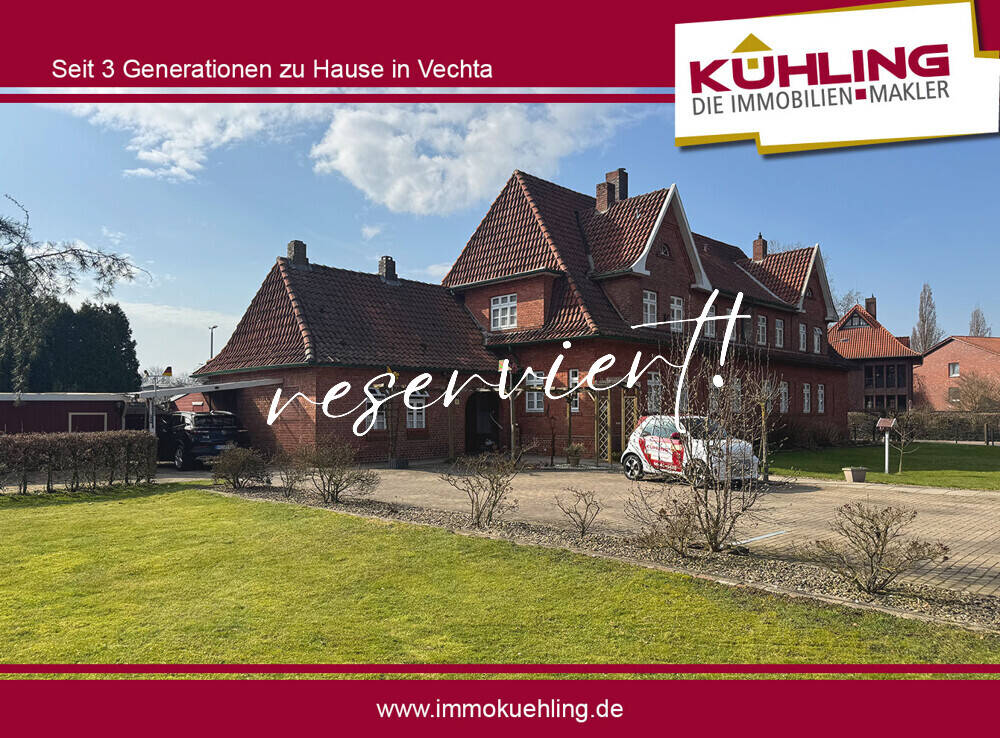 Thumbnail-Historische Doppelhaushälfte auf großzügigem Grundstück - Wohnen im Herzen von Vechta