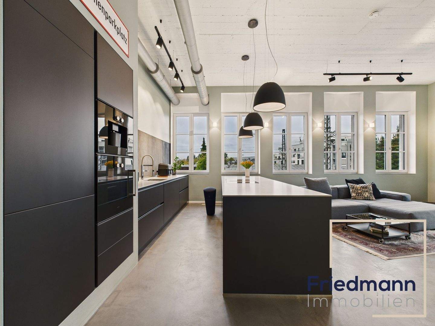 Thumbnail-Provisionsfrei: Exklusives Loft im Bobinet-Quartier - Industriecharme trifft Design und Wohnkomfort