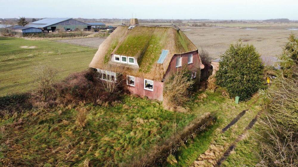 Thumbnail-Am Rande von Nieblum - Sanierungsbedürftiges Reetdachhaus auf großem Grundstück