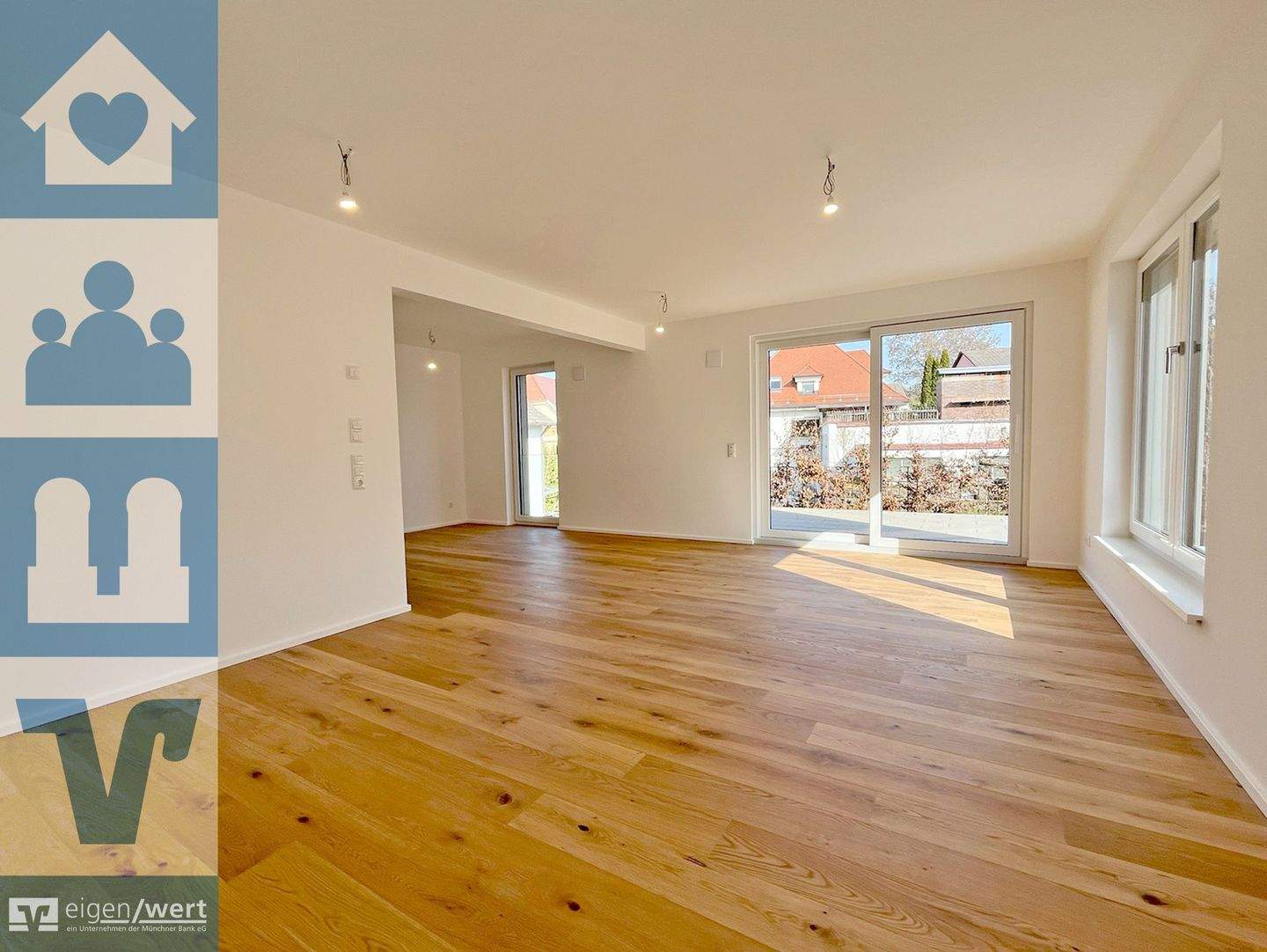 Thumbnail-Nachhaltig wohnen in Markt Schwaben - bezugsfertige, moderne Doppelhaushälfte mit Qualitätssiegel