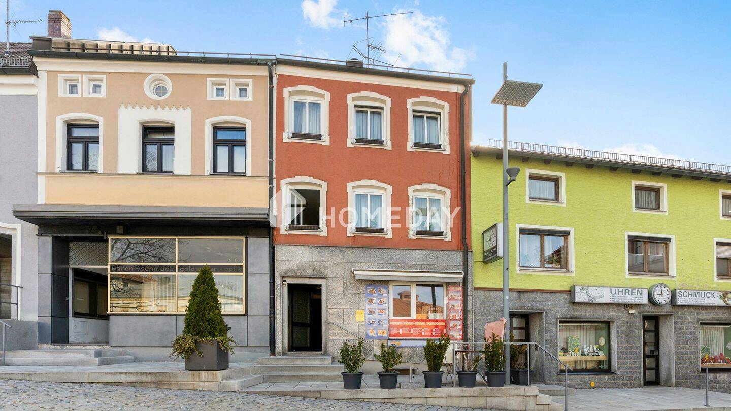 Thumbnail-Wohn- und Geschäftshaus mit sonniger Dachterrasse und vielseitigem Nutzungskonzept