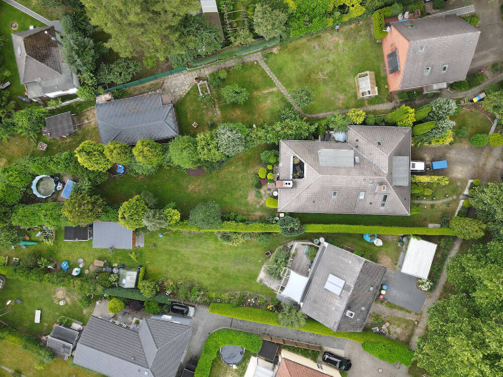 Thumbnail-Schöner und verkehrsgünstiger Bauplatz in HH-Rahlstedt. Ruhig gelegenes Grundstück in 2. Reihe.