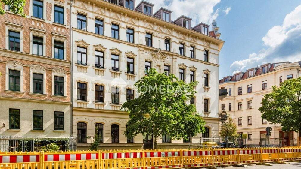Thumbnail-Historischer Altbau mit Flair: 4-Zimmer-Wohnung mit Balkon in bester Lage von Reudnitz