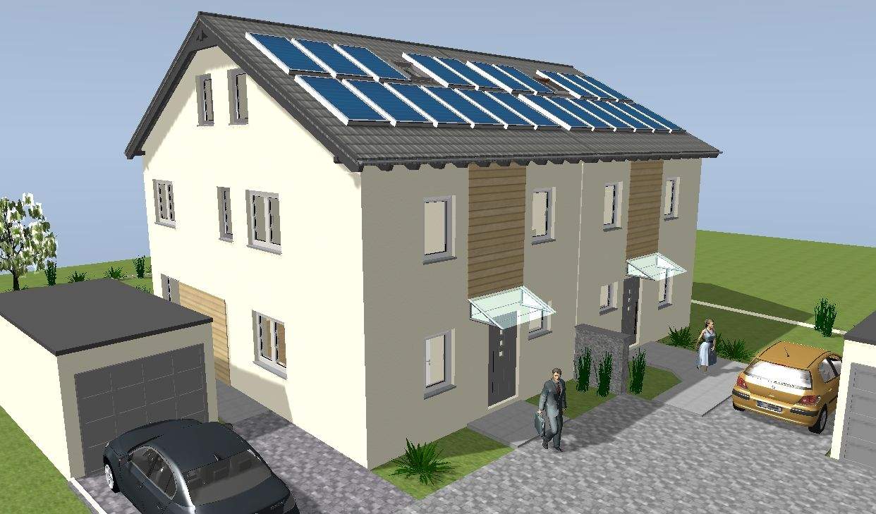 Thumbnail-Schöne DHH mit KfW-Förderung in zentraler Lage