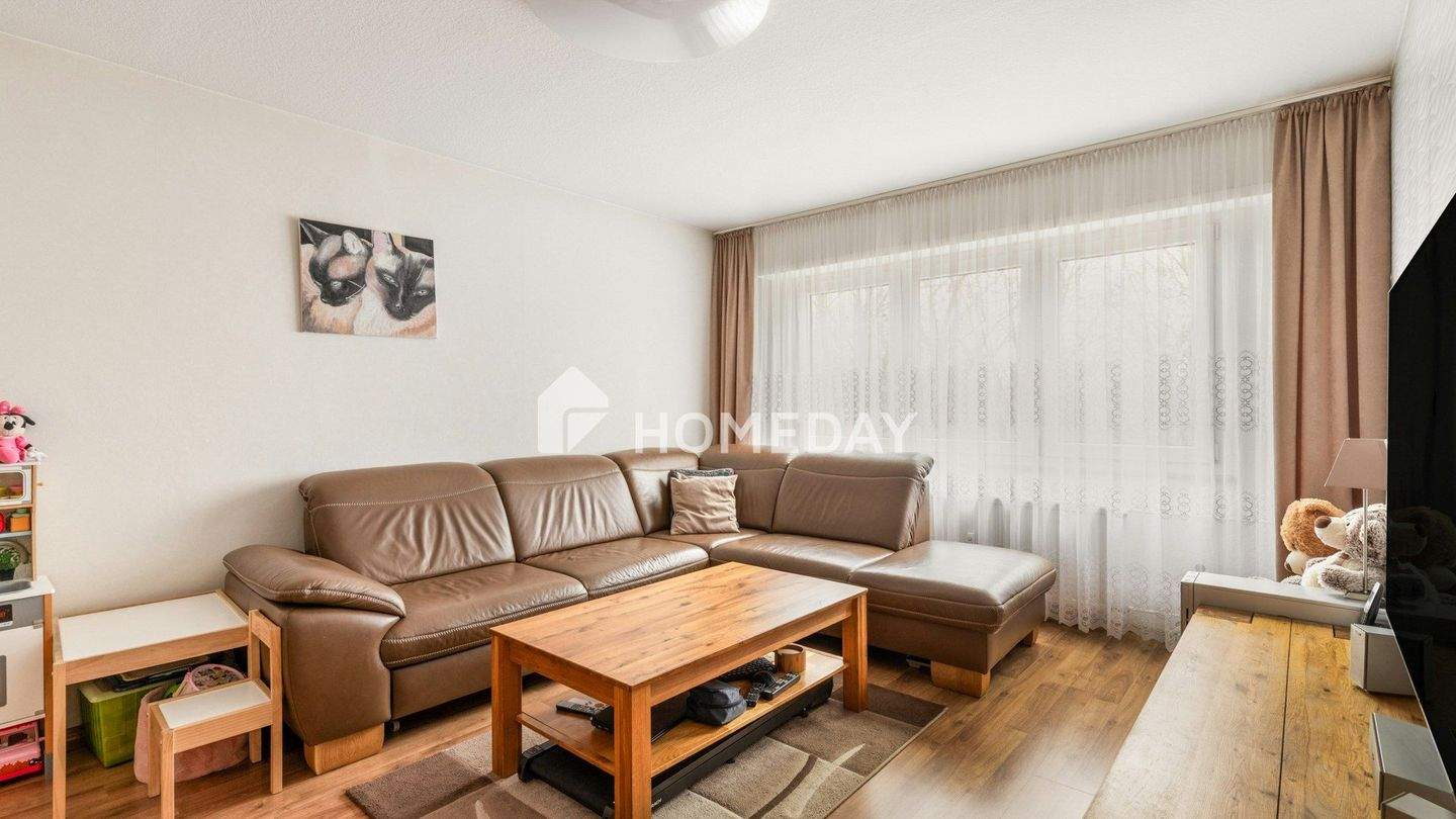 Thumbnail-Gut geschnittene Wohnung mit Loggia auf Erbpachtgrundstück in Pfingstweide