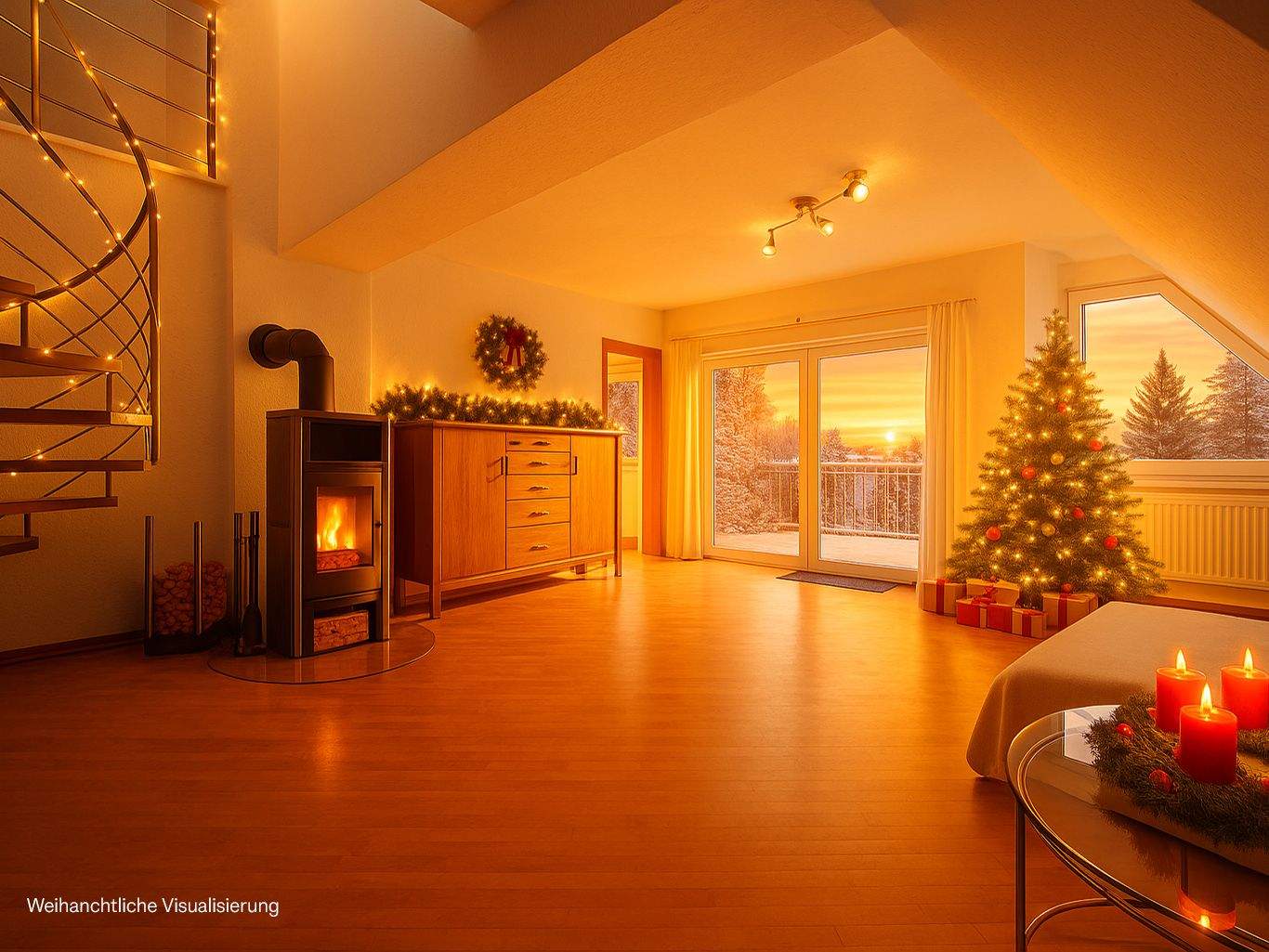 Thumbnail-Helle sanierte Maisonette-Wohnung mit Weitblick