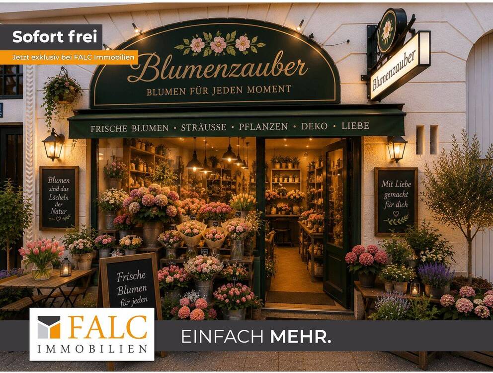 Thumbnail-Attraktive Gewerbefläche mit Laufkundschaft - ideal für Blumenladen oder Feinkostgeschäft