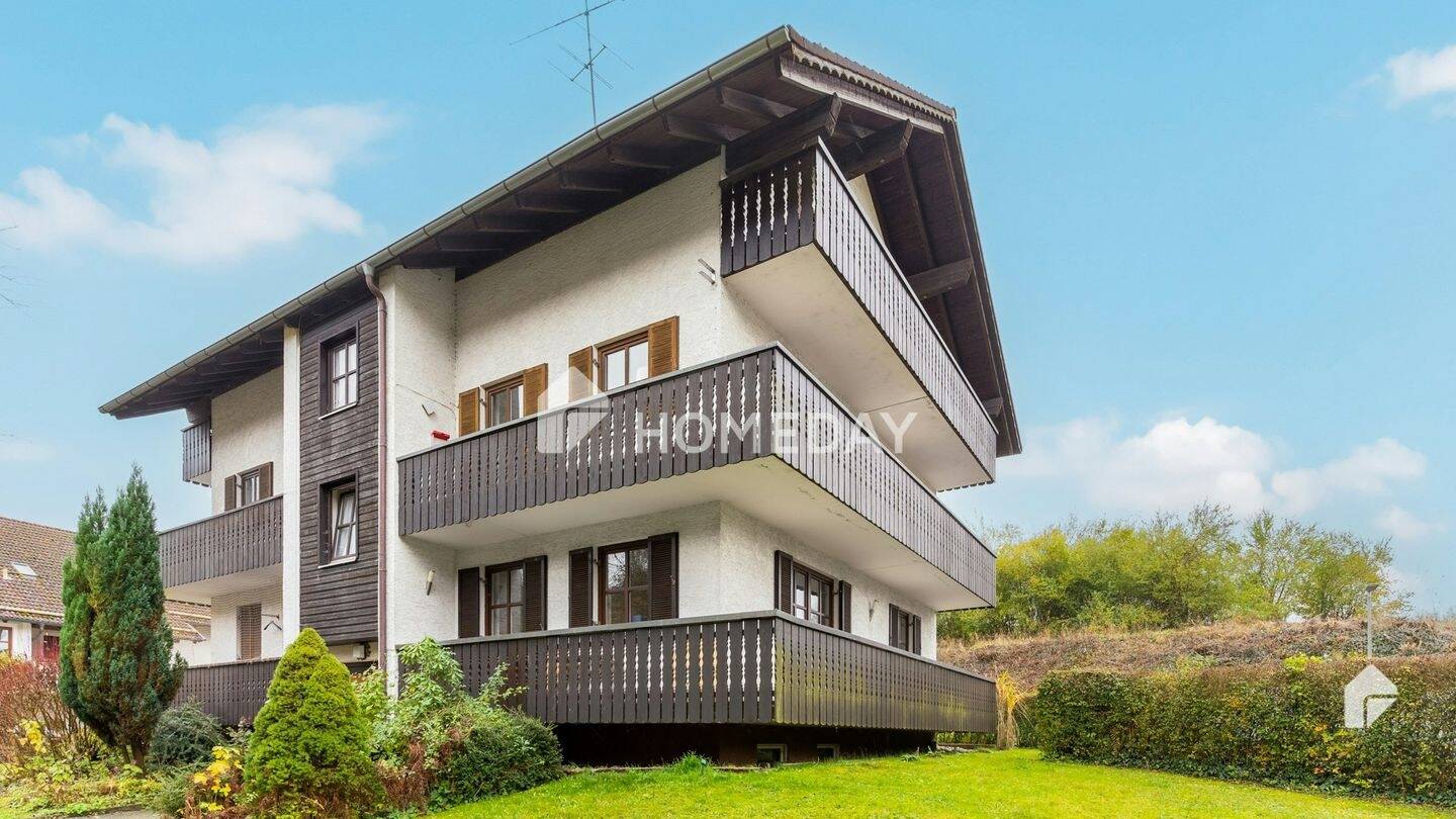 Thumbnail-1-Zimmer-Appartement mit Balkon und Stellplatz - kompakt und gepflegt