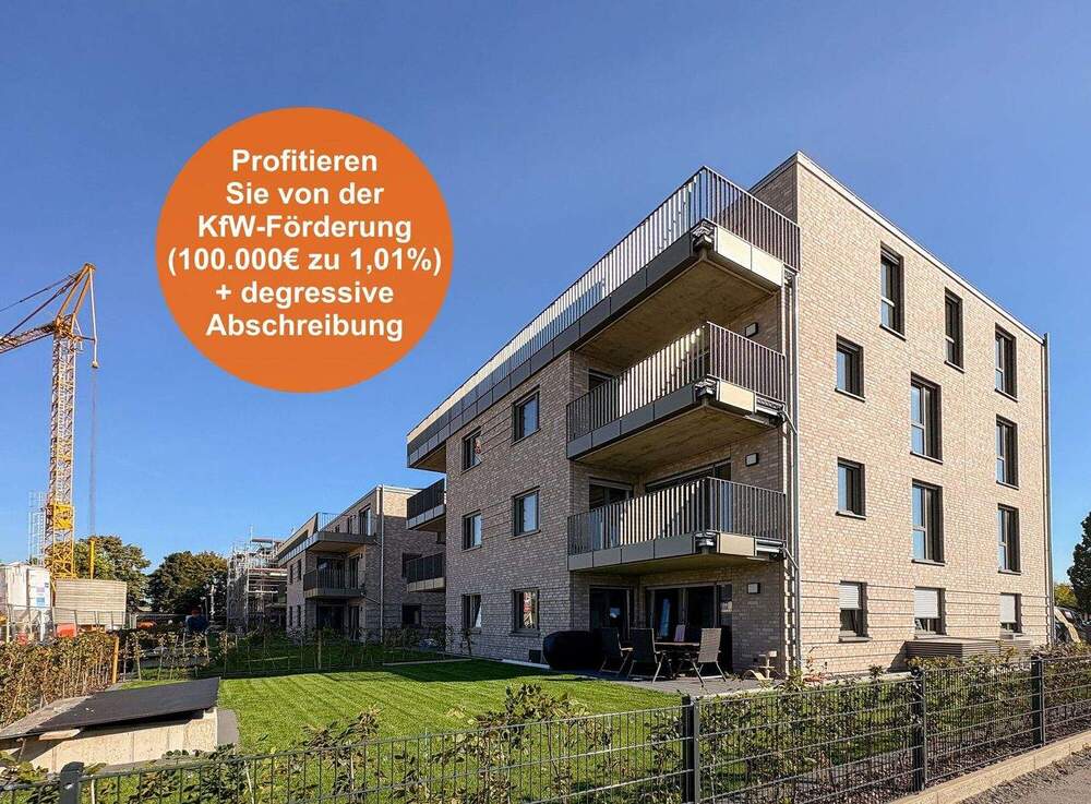 Thumbnail-Einziehen und Wohlfühlen! *Attraktive Neubauwohnung mit Garten in Recke*