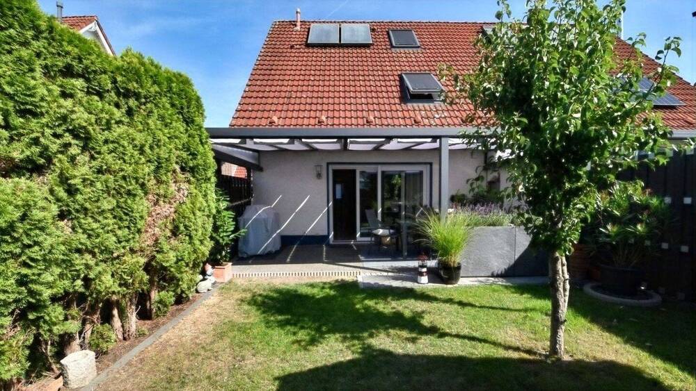 Blick zum Haus