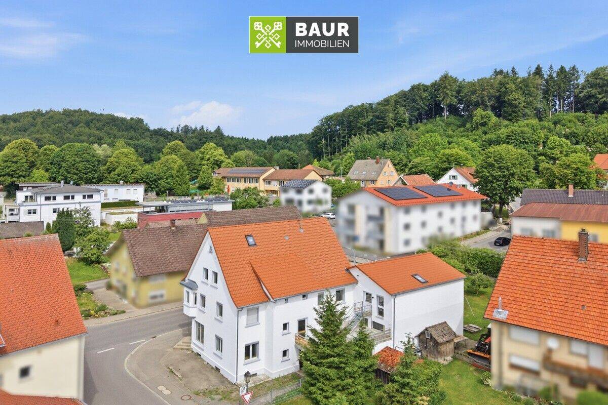 Thumbnail-360° I Rentables Investment - Wohn- und Geschäftshaus mit Entwicklungspotenzial in zentraler Lage von Waldburg