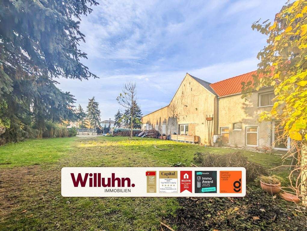 Thumbnail-Wohnen & Arbeiten unter einem Dach! großzügiges Haus mit Nebengebäuden nahe Leipzig