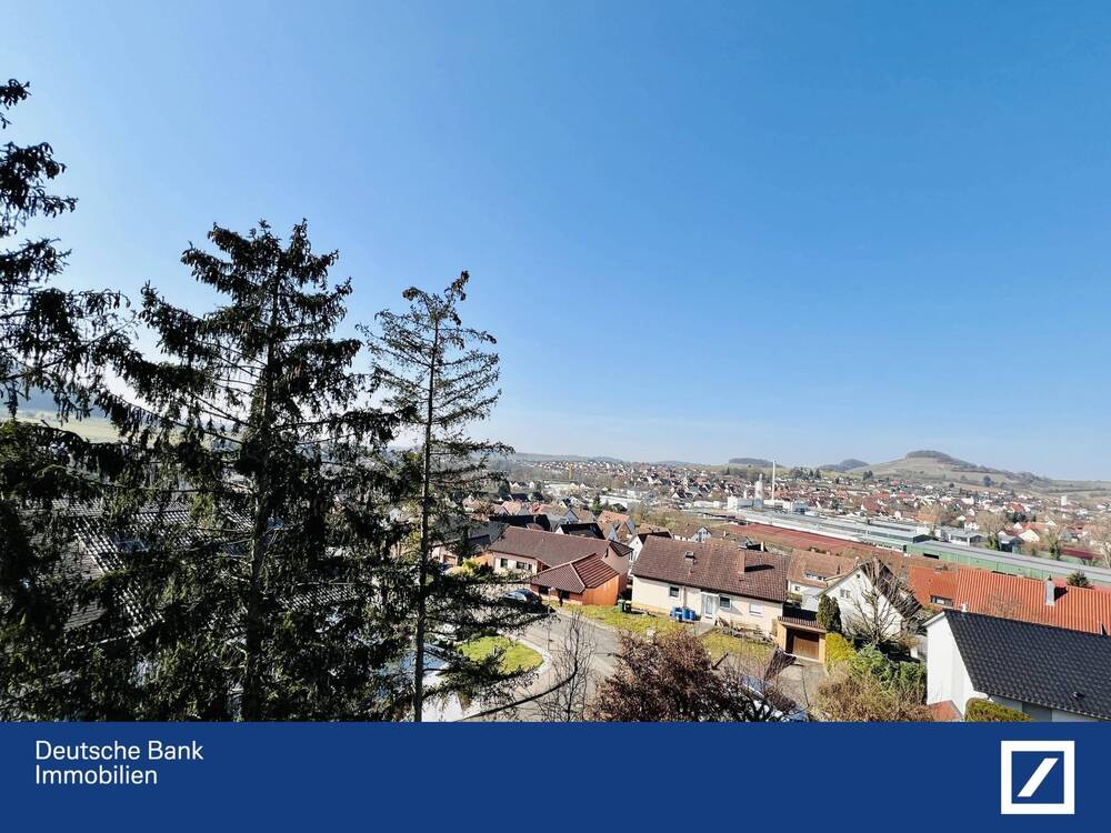 Aussicht vom Balkon