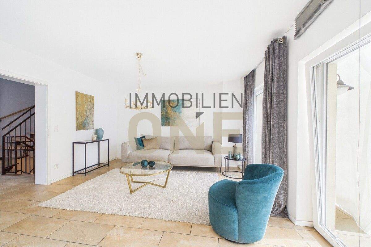 Thumbnail-Moderne Doppelhaushälfte mit zwei Terrassen und Garten - Familientraum mit Burgblick