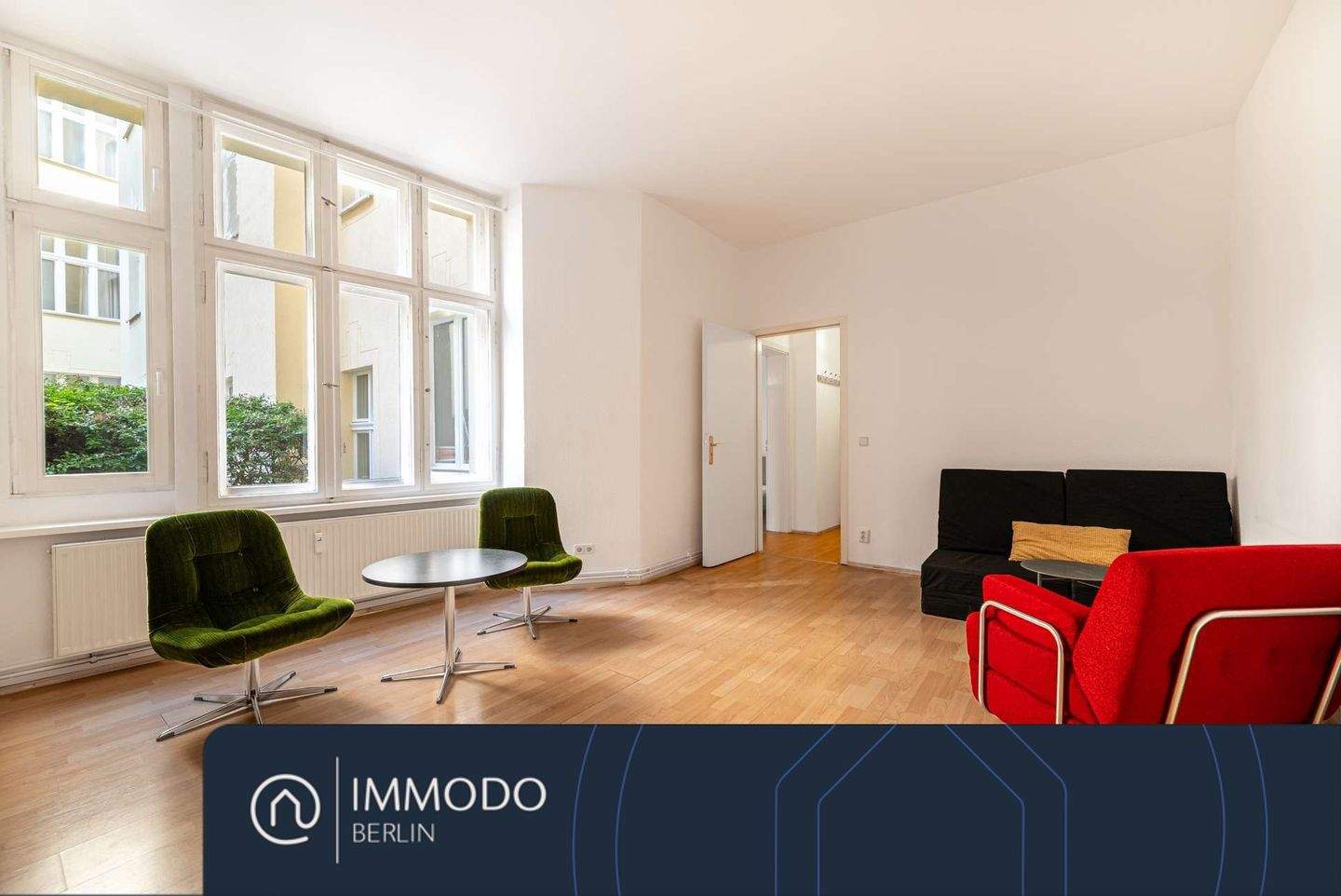 Thumbnail-? Altbauperle im Winsviertel - Charmante 2-Zi-Whg mit viel Licht, 3m Decken in ruhiger Innenhoflage