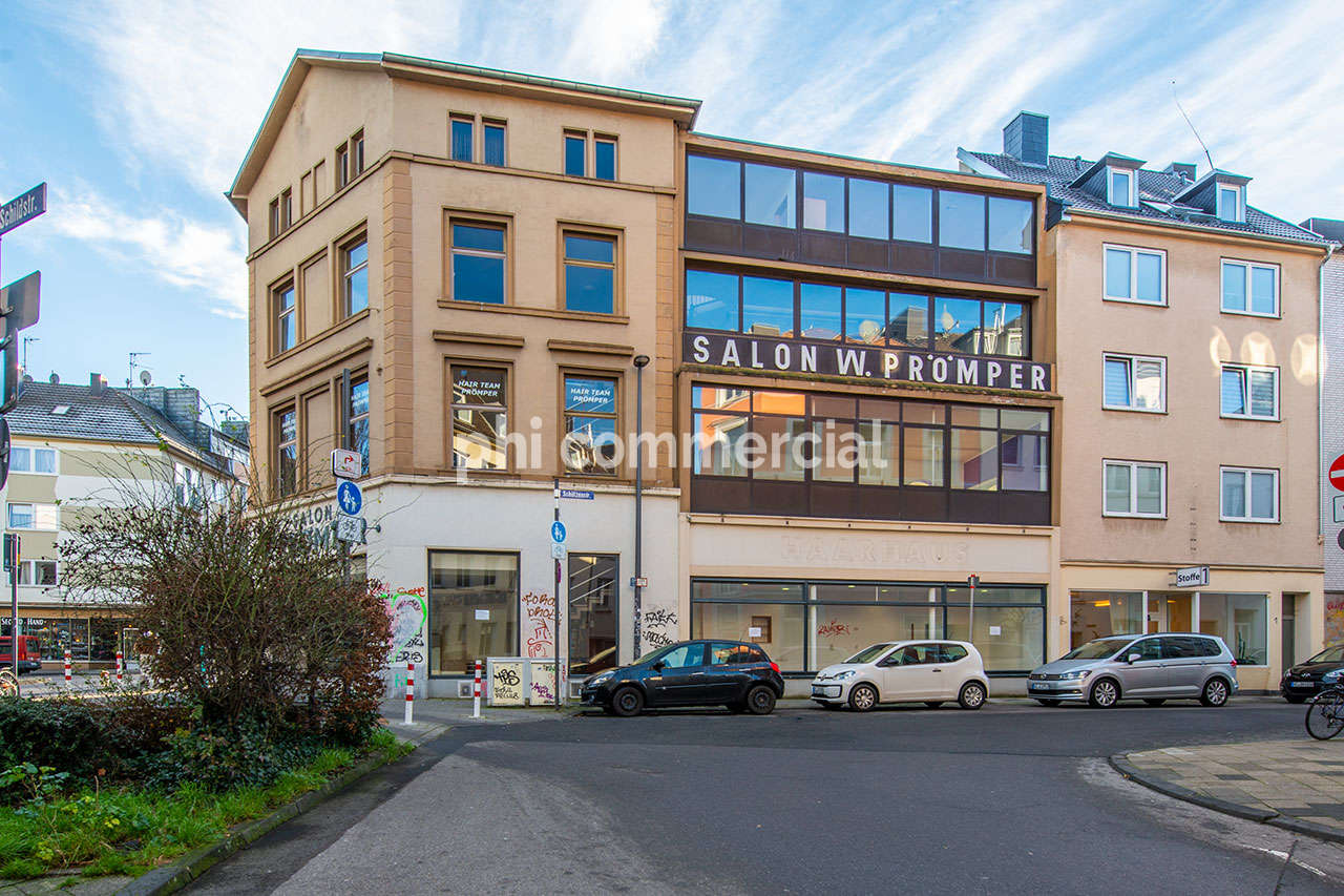 Thumbnail-PHI AACHEN - Potenzialstarkes Geschäftshaus in markanter Ecklage - HarscampstraßeSchildstraße!