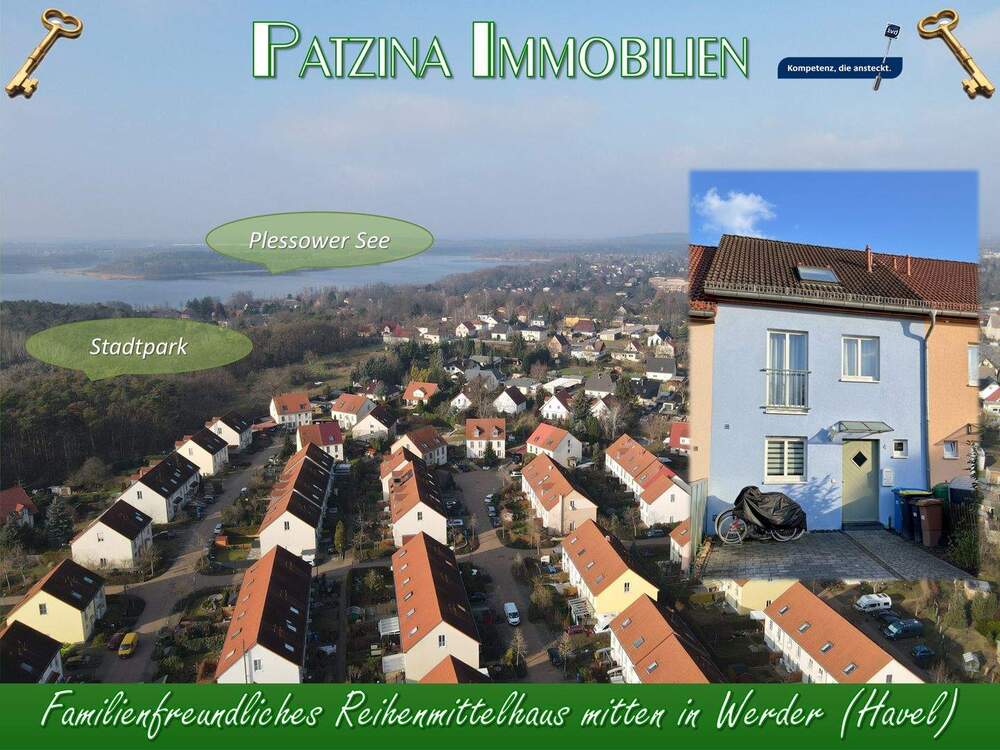 Thumbnail-Familienfreundliches Reihenmittelhaus mit Keller mitten in Werder (Havel)