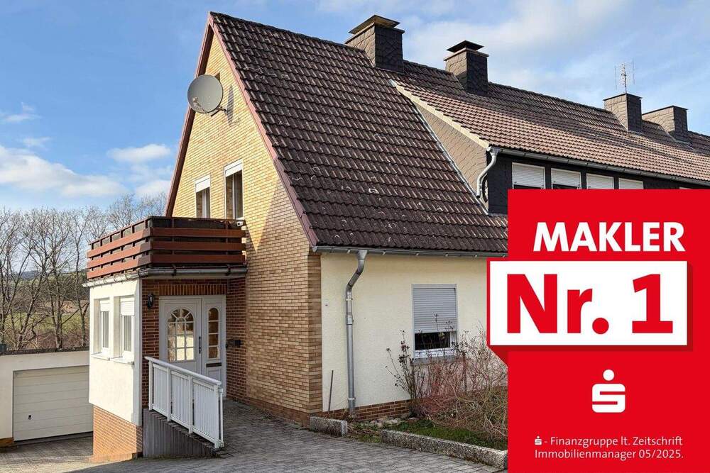 Thumbnail-Doppelhaushälfte mit eigenem Garten und Garage