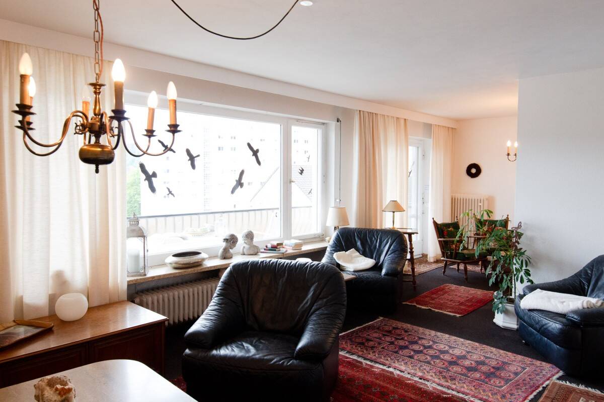 Das Wohn- und Esszimmer im EG
