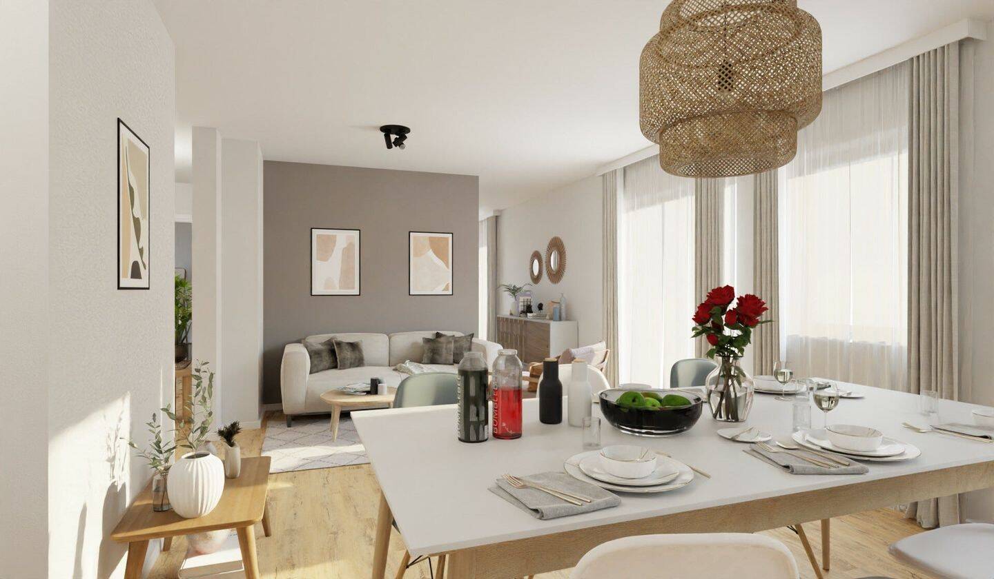 Thumbnail-Geräumige Wohnung mit zwei Bädern