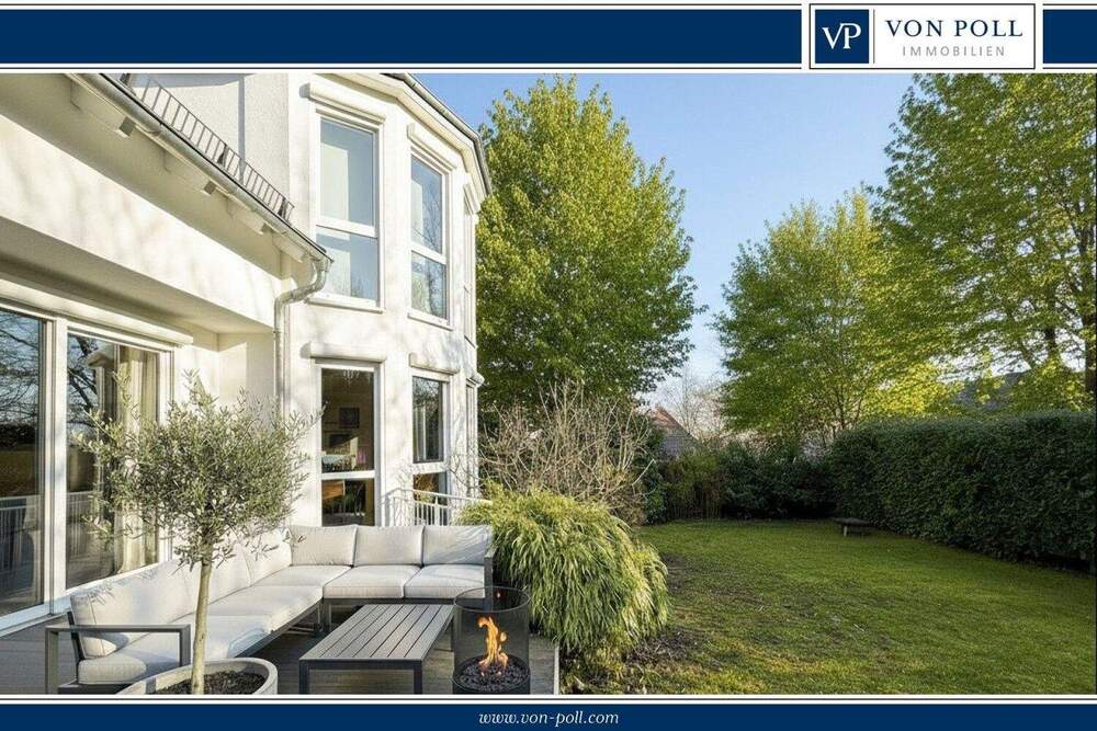 Thumbnail-Freistehendes Einfamilienhaus mit Südgarten und außergewöhnlicher Architektur